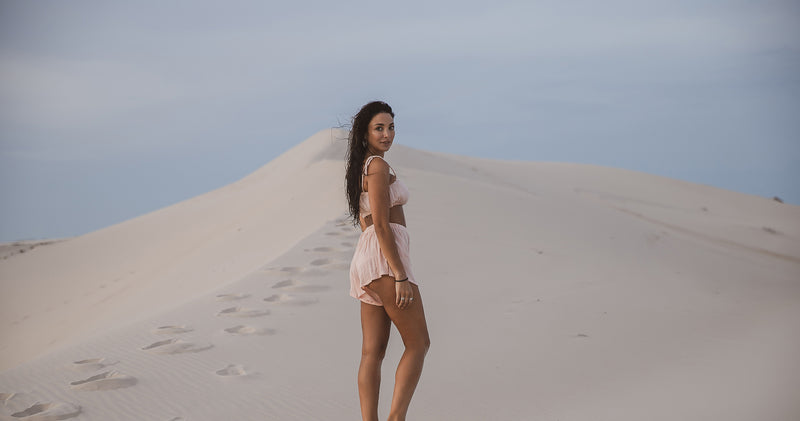 Sara Shorts - Desert Rose