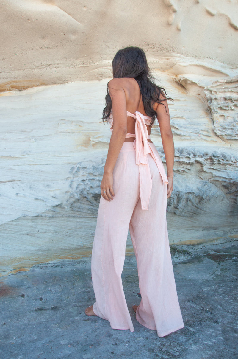 Amena Tube Top - Desert Rose